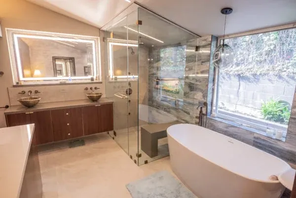 Bathroom remodeling, photograph 13